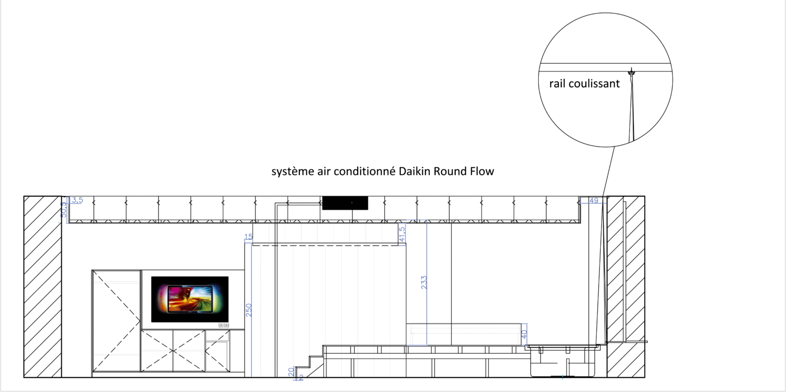 Projet suite d'hotel — AD Design Archi
