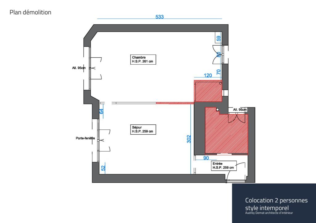 Cas pratique style intemporel Audrey Demat page 018 - Réalisation Architecte d'intérieur PACA