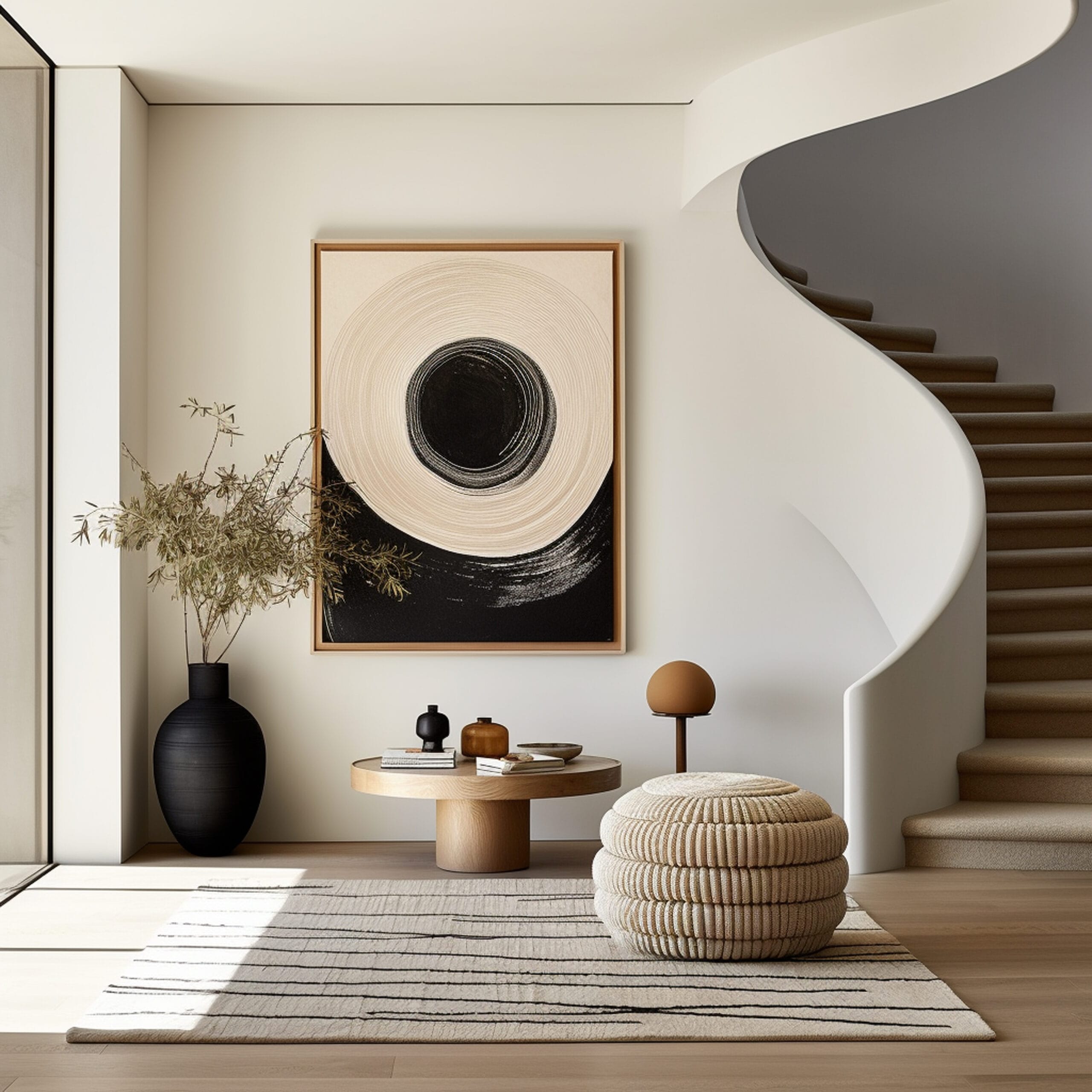 Entree de style moderne - Réalisation Architecte d'intérieur PACA
