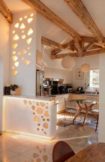 Projet AD Design Archi : maison provencale en transformation